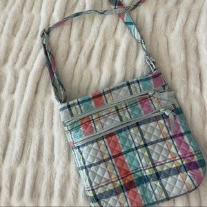 Vera Bradley triple zip hipster